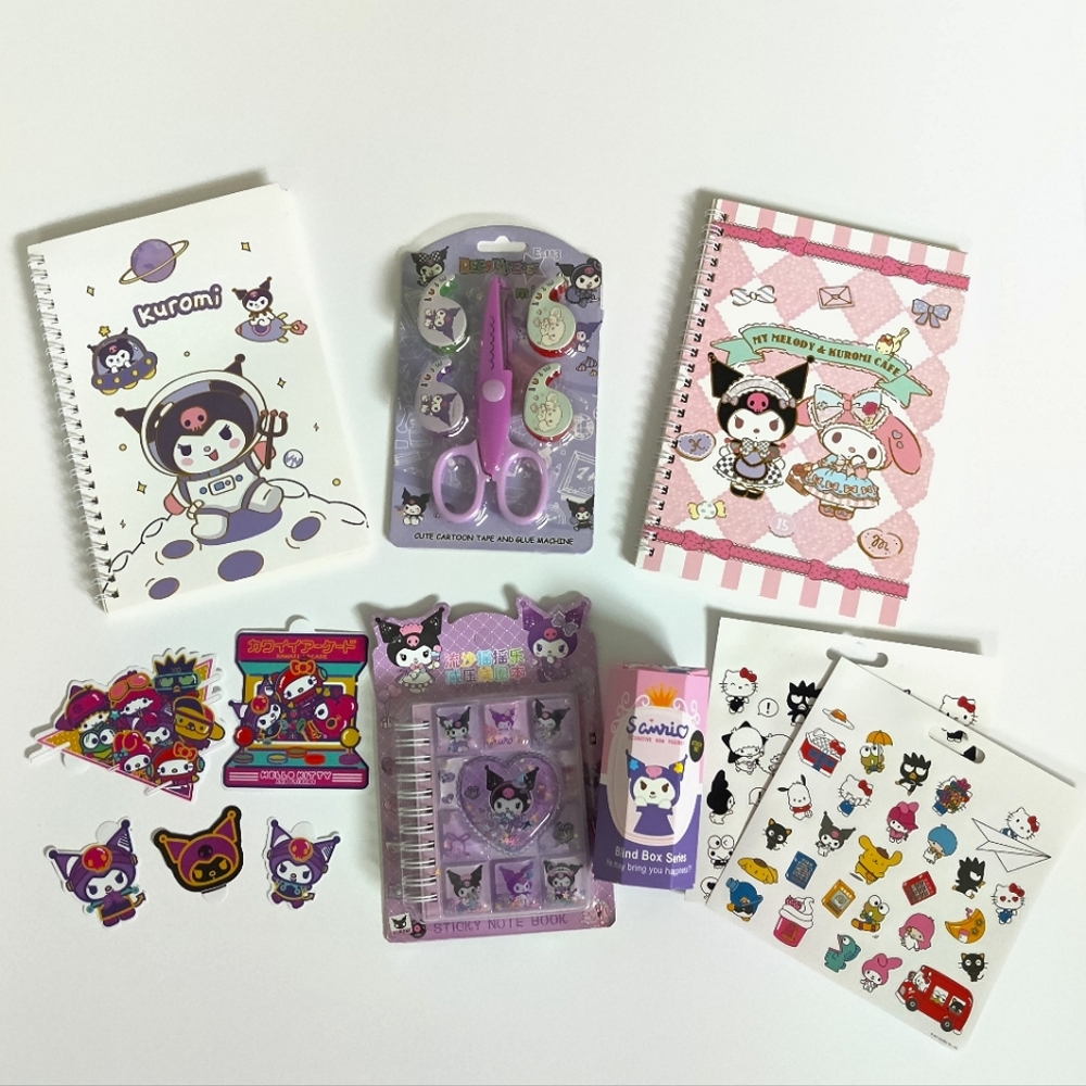 NEW KUROMI Stationary Bundle GIFT